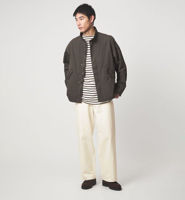 UNITED ARROWS green label relaxing「ウォッシュド ワイド デニムパンツ」|デニム|