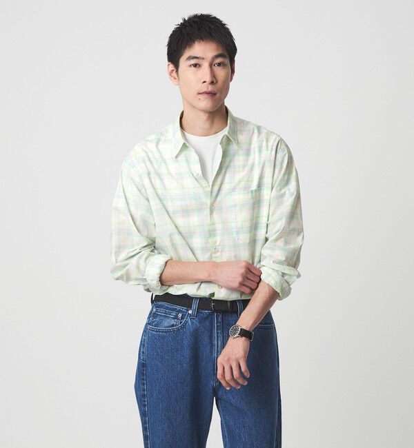 UNITED ARROWS green label relaxing「トーマスメイソン ジャストルーズ シャツ」|シャツ・ブラウス|