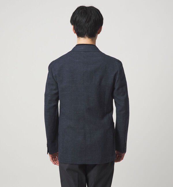 UNITED ARROWS green label relaxing「WO/LI ピンヘッド 2B RG ジャケット」|テーラードジャケット|