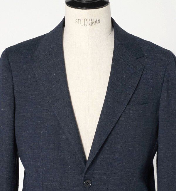 UNITED ARROWS green label relaxing「WO/LI ピンヘッド 2B RG ジャケット」|テーラードジャケット|