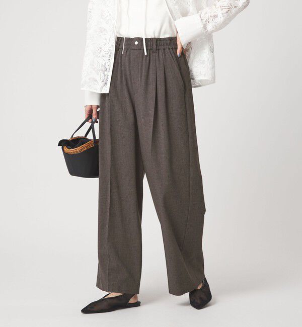 UNITED ARROWS green label relaxing「【結論シリーズ】ニーハイワイドパンツ［size SHORT/TALLあり］」|その他|