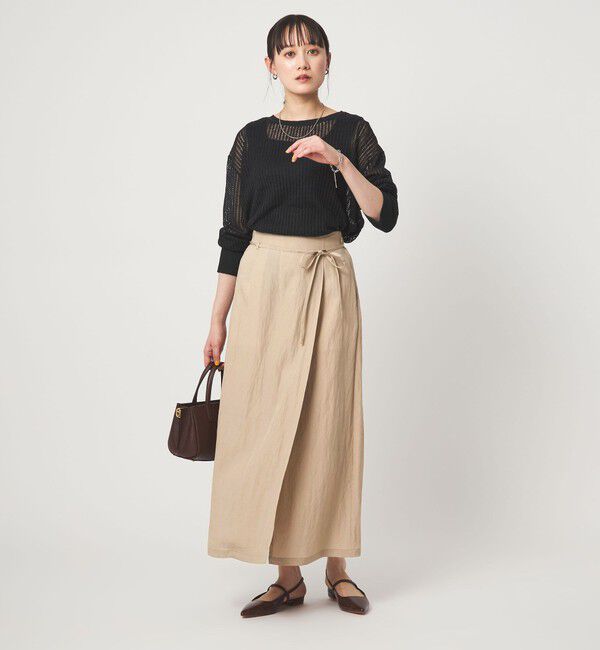 UNITED ARROWS green label relaxing「［size SHORTあり］フィブリル ナロー スカート」|タイト|