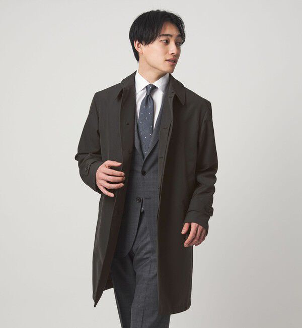 UNITED ARROWS green label relaxing「A+ ミノテック スプリング バルカラーコート ステンカラーコート -撥水・防風・透湿-」|ステンカラーコート|