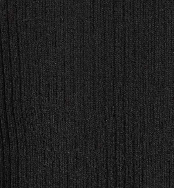 UNITED ARROWS green label relaxing「【WEB限定】＜at ease＞ソデサキ バイカラー 5分袖 プルオーバー ニット」|ニット・セーター|