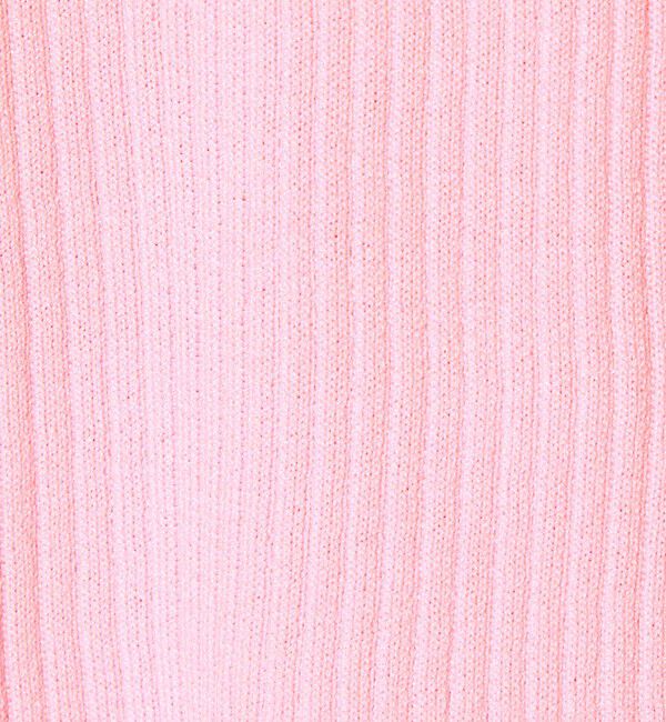 UNITED ARROWS green label relaxing「【WEB限定】＜at ease＞ソデサキ バイカラー 5分袖 プルオーバー ニット」|ニット・セーター|