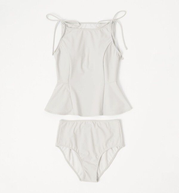 UNITED ARROWS green label relaxing「ハイネックWリボンフレア&ショーツ スイムウェア / 水着」|その他|