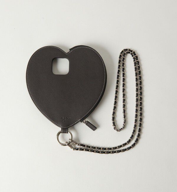 BEAUTY&YOUTH UNITED ARROWS「＜ajew＞dress HEART チェーン ストラップ iPhone14Proケース」|モバイルケース|