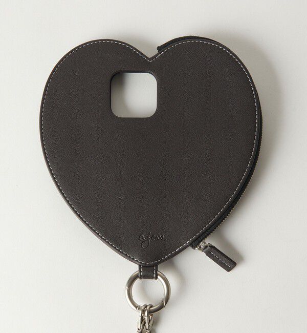 BEAUTY&YOUTH UNITED ARROWS「＜ajew＞dress HEART チェーン ストラップ iPhone14Proケース」|モバイルケース|