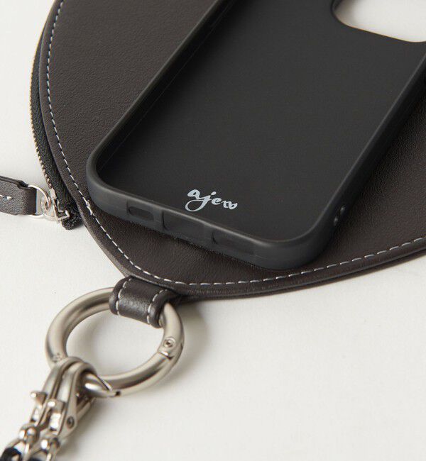 BEAUTY&YOUTH UNITED ARROWS「＜ajew＞dress HEART チェーン ストラップ iPhone14Proケース」|モバイルケース|