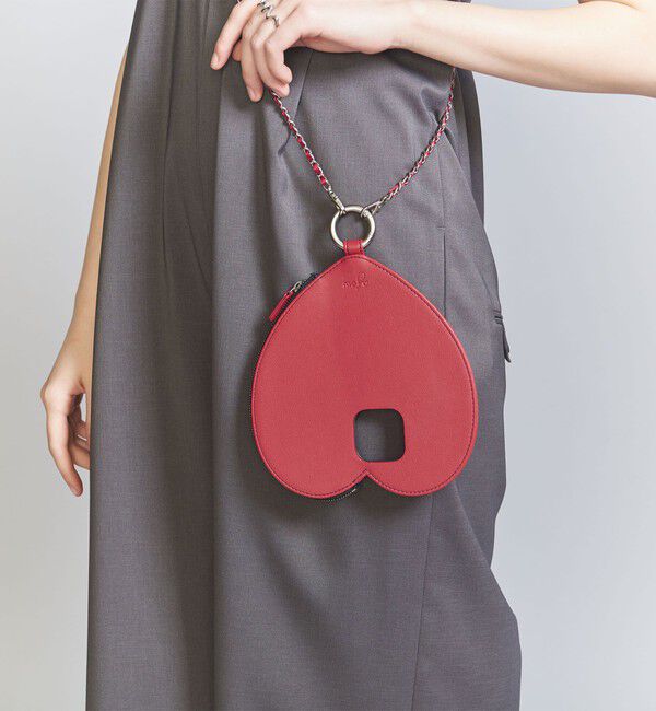 BEAUTY&YOUTH UNITED ARROWS「＜ajew＞dress HEART チェーン ストラップ iPhone14Proケース」|モバイルケース|