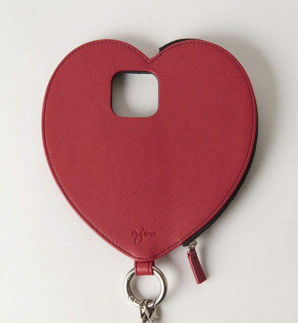 BEAUTY&YOUTH UNITED ARROWS「＜ajew＞dress HEART チェーン ストラップ iPhone14Proケース」|モバイルケース|