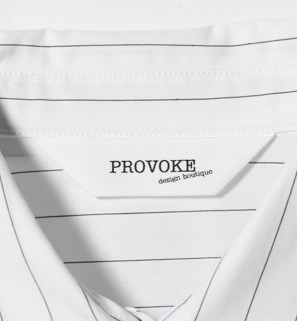 BEAUTY&YOUTH UNITED ARROWS「＜provoke＞ストライプ レイヤード ビッグシャツ」|シャツ・ブラウス|