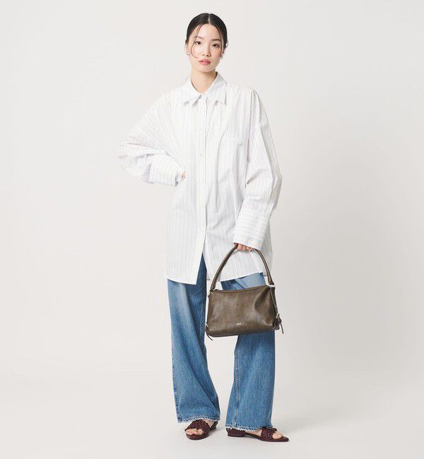 BEAUTY&YOUTH UNITED ARROWS「＜provoke＞ストライプ レイヤード ビッグシャツ」|シャツ・ブラウス|