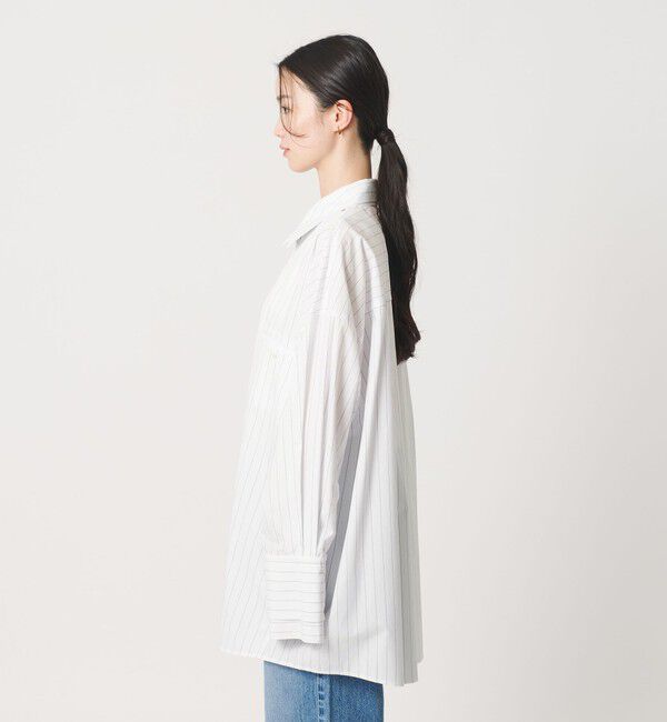 BEAUTY&YOUTH UNITED ARROWS「＜provoke＞ストライプ レイヤード ビッグシャツ」|シャツ・ブラウス|