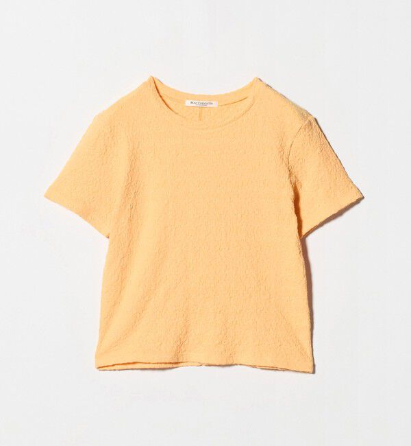 BEAUTY&YOUTH UNITED ARROWS「ジャガード コンパクト ショートスリーブTシャツ」|Tシャツ・カットソー|