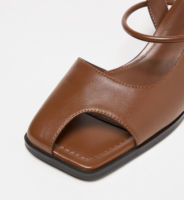 BEAUTY&YOUTH UNITED ARROWS「オープントゥ バックストラップミュール サンダル」|サンダル|