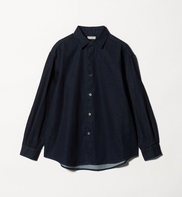 BEAUTY&YOUTH UNITED ARROWS「7.5oz サテンデニム レギュラー グランデ シャツ GRANDE型」|シャツ・ブラウス|