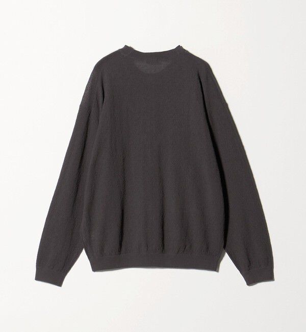 BEAUTY&YOUTH UNITED ARROWS「テクスチャード 3ボタン ヘンリーネック ニット ウォッシャブル」|ニット・セーター|