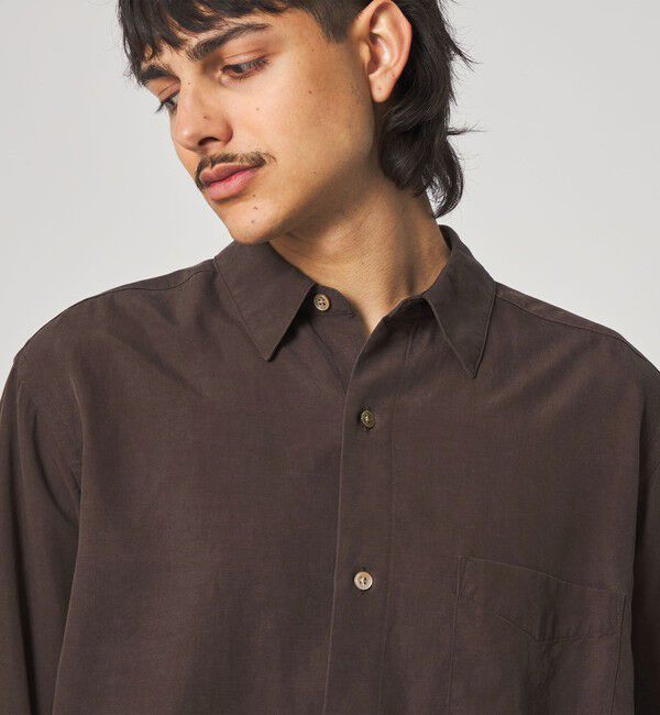 STEVEN ALAN「＜Steven Alan＞ スラブ レギュラーカラー シャツ NARROW」|シャツ・ブラウス|