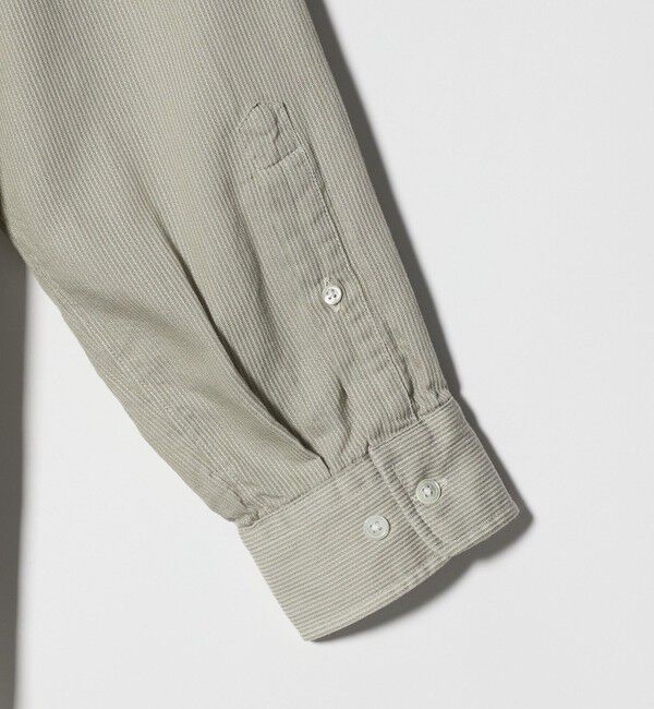 STEVEN ALAN「＜Steven Alan＞ ドレープ コードレーン レギュラーカラー シャツ LOOSE」|シャツ・ブラウス|