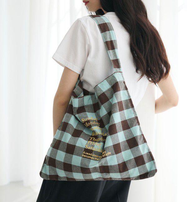 BEAUTY&YOUTH UNITED ARROWS「【別注】＜beej＞チェック 2WAY ワンショルダーバッグ」|トートバッグ|