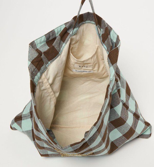 BEAUTY&YOUTH UNITED ARROWS「【別注】＜beej＞チェック 2WAY ワンショルダーバッグ」|トートバッグ|