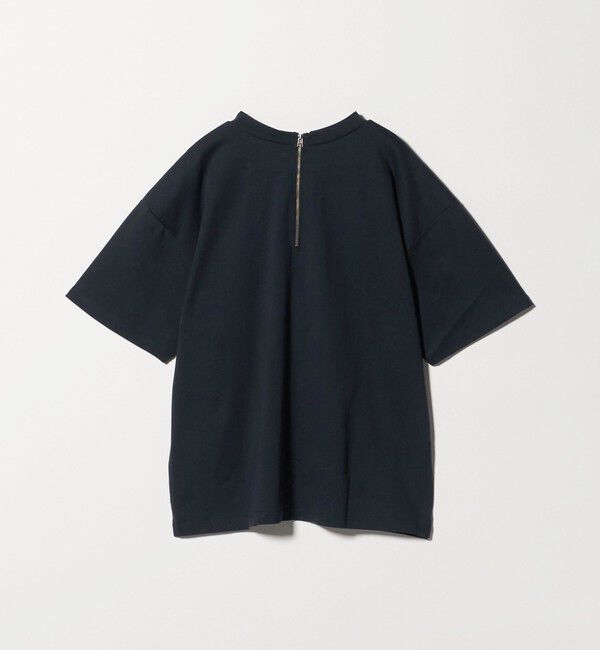 MONKEY TIME「ポンチ バックジップ Tシャツ」|Tシャツ・カットソー|NAVY