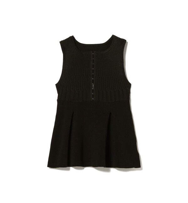 Ray BEAMS 「RBS / リブ キリカエ ベスト」|ベスト・ジレ|BLACK