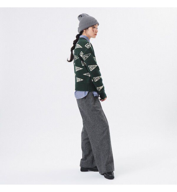 BEAMSBOY「ペナント ニット プルオーバー」|ニット・セーター|