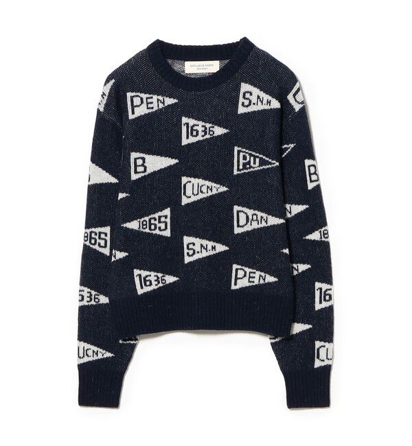 BEAMSBOY「ペナント ニット プルオーバー」|ニット・セーター|