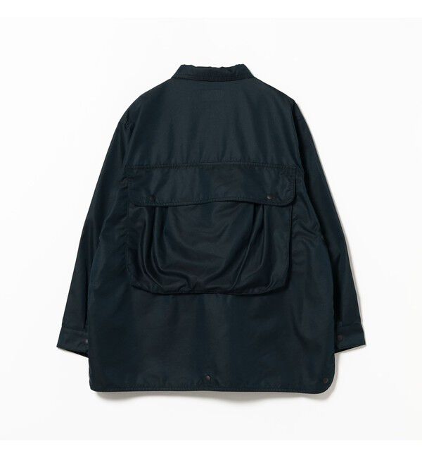 BEAMSBOY「シャンブレー ギャバ ショート フィッシング ジャケット」|ブルゾン・スタジャン|