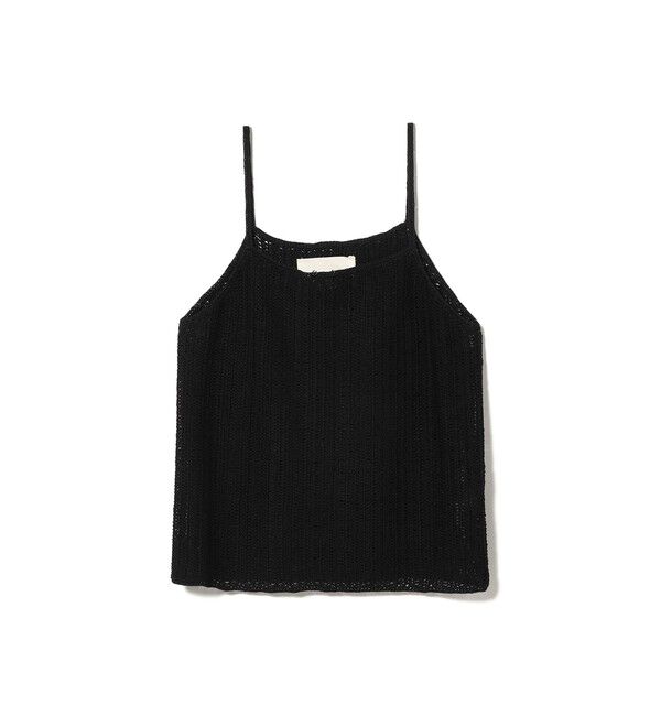 Demi-Luxe BEAMS 「Krochet / コットン クロシェ キャミソール」|ニット・セーター|