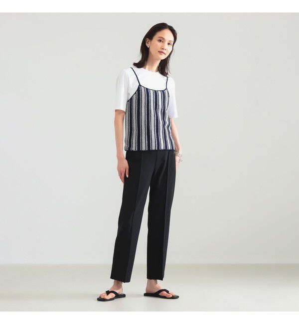 Demi-Luxe BEAMS 「Krochet / コットン クロシェ キャミソール」|ニット・セーター|