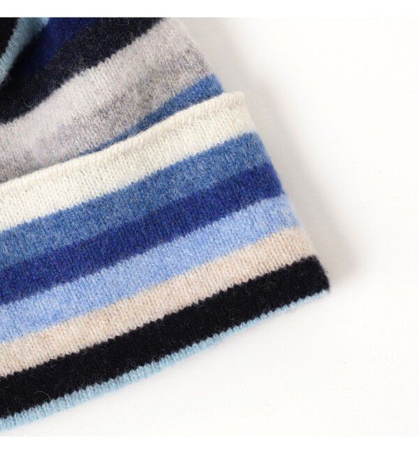 BEAMSBOY「【別注】ROBERT MACKIE / マルチボーダー ニットキャップ」|その他|