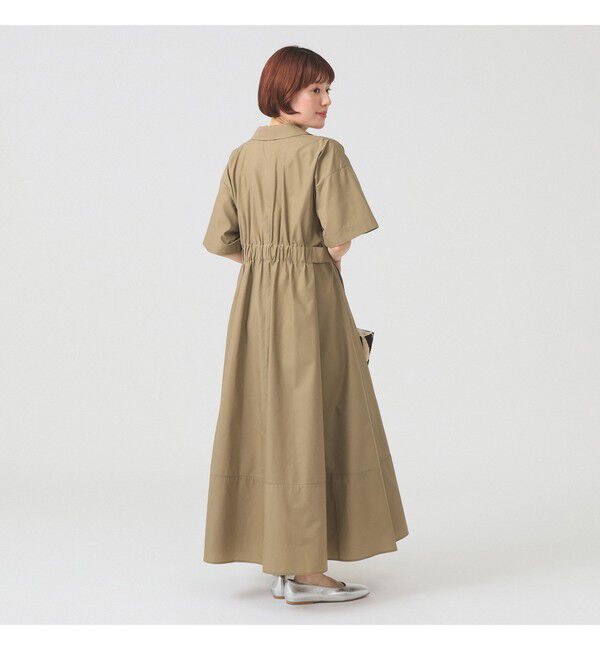 Ray BEAMS 「ウエスト タック スキッパー ワンピース」|ワンピース|