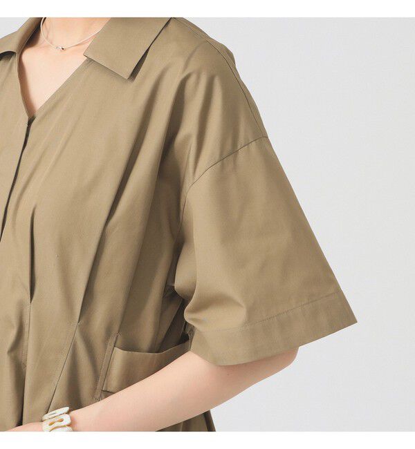 Ray BEAMS 「ウエスト タック スキッパー ワンピース」|ワンピース|