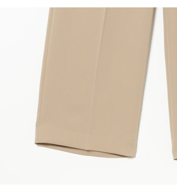 Demi-Luxe BEAMS 「ストレッチサテン タックパンツ」|チノ|