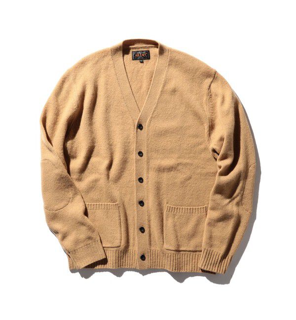BEAMS PLUS「BEAMS PLUS / エルボーパッチ カーディガン」|ニット・セーター|