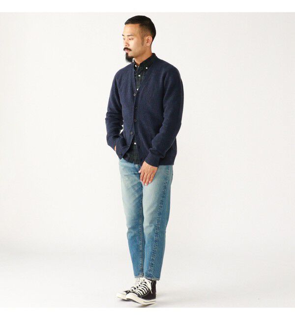BEAMS PLUS「BEAMS PLUS / エルボーパッチ カーディガン」|ニット・セーター|