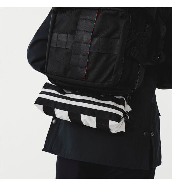 BEAMS PLUS「BRIEFING &times; BEAMS PLUS / 別注 DT Pouch Color CORDURA Nylon」|トートバッグ|