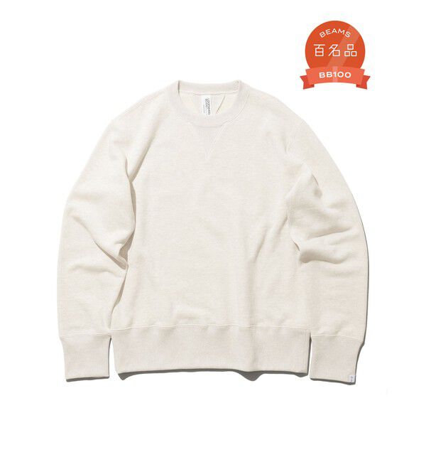 BEAMS PLUS「【別注】LOOPWHEELER / Sweat Crew Neck」|スウェット・ジャージ|OATMEAL