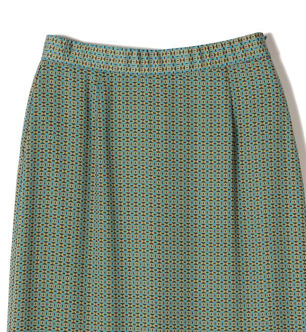 SHIPS for women「〈手洗い可能〉DEVEAUX プリントマーメイドスカート」|スカート|