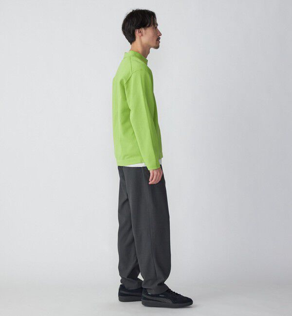 SHIPS「SHIPS:〈手洗い可能〉14ゲージ TEXBRID(R) ミラノリブ スキッパー ポロシャツ」|Tシャツ・カットソー|