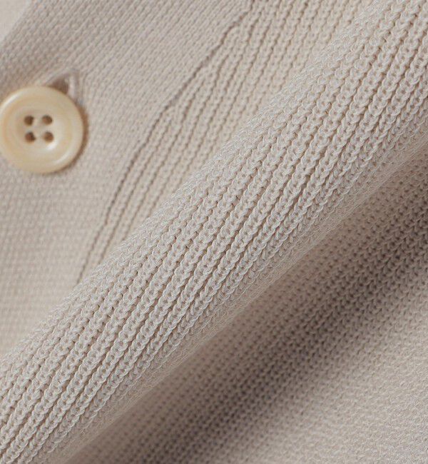 SHIPS「SHIPS:〈手洗い可能〉12ゲージ ペーパーヤーン Vネック カーディガン」|カーディガン|