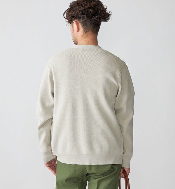 SHIPS「SHIPS:〈手洗い可能〉12ゲージ ペーパーヤーン Vネック カーディガン」|カーディガン|