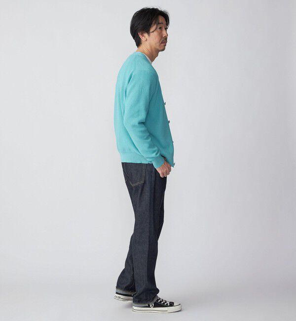 SHIPS「SHIPS:〈手洗い可能〉12ゲージ ペーパーヤーン Vネック カーディガン」|カーディガン|