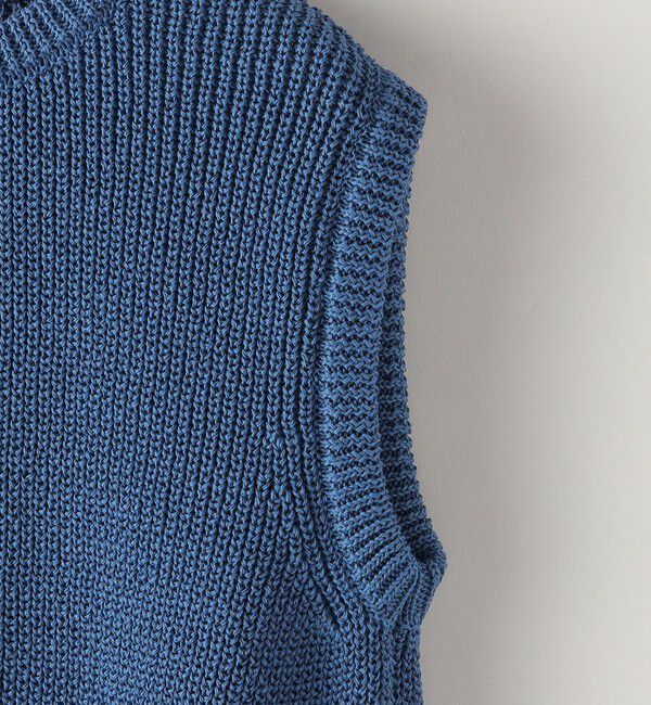 SHIPS KIDS「【SHIPS KIDS別注】ARCH&LINE:110～145cm / ギマ コットン ベスト」|ベスト・ジレ|