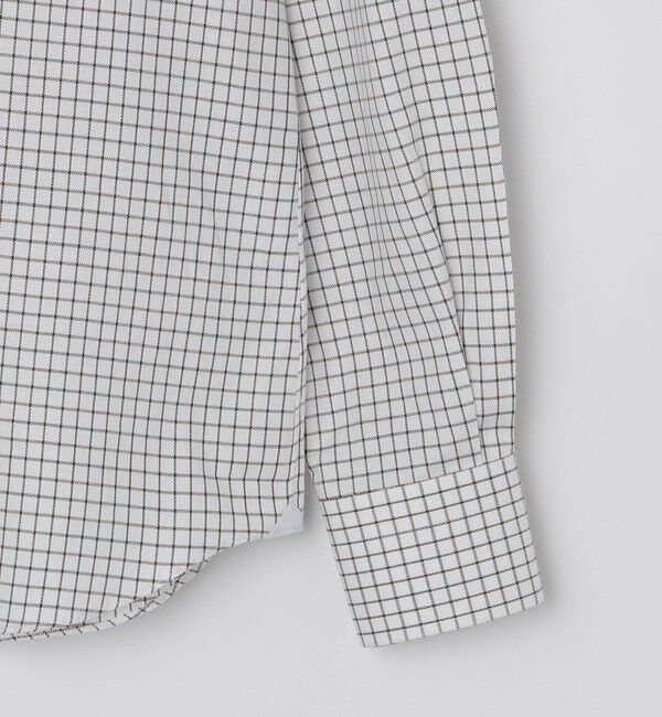 SHIPS「Errico Formicola: タブカラー タッタソールチェック シャツ」|シャツ・ブラウス|