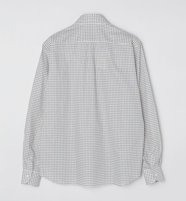 SHIPS「Errico Formicola: タブカラー タッタソールチェック シャツ」|シャツ・ブラウス|