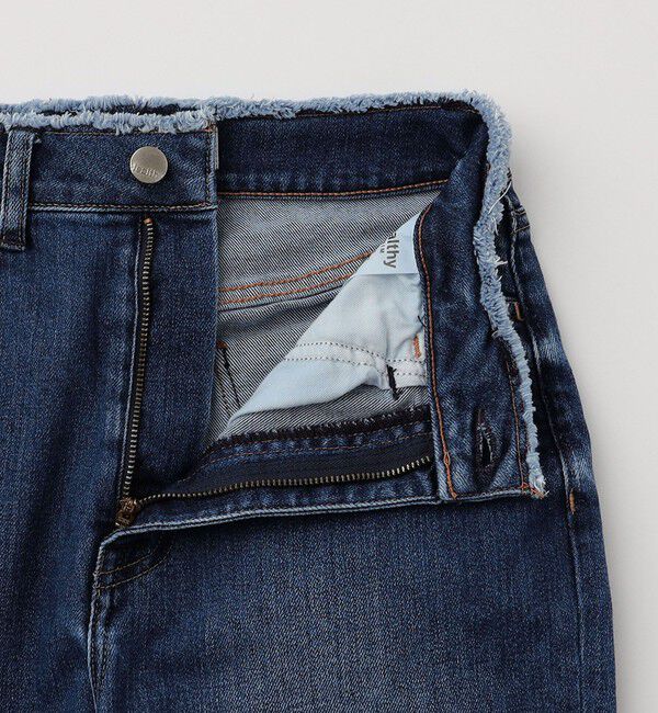 SHIPS any「Healthy DENIM:〈洗濯機可能〉H.Salt テーパード ハイライズ デニム」|デニム|